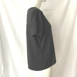 Athleta Top‎ Black plain Tee Shirt Short Sleeve XS thumbnail 5