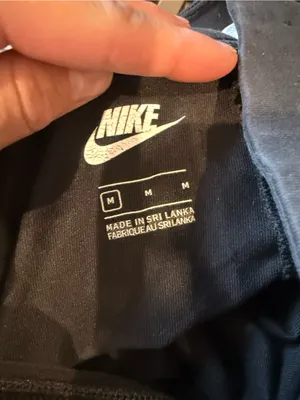 Nike Black High-Rise cotton Women's Bike Shorts with Swoosh thumbnail 4