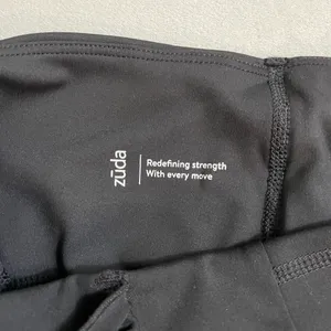 NWOT Zuda Black Bow Tie Leggings Size XXS thumbnail 7