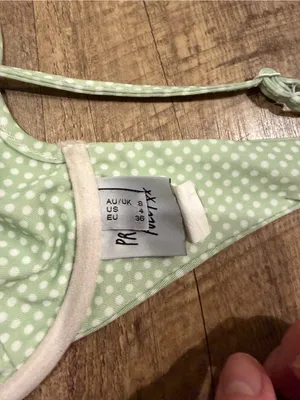 Princess Polly Light Green Polka Dot Bikini Top Daphne Underwire 4 thumbnail 4
