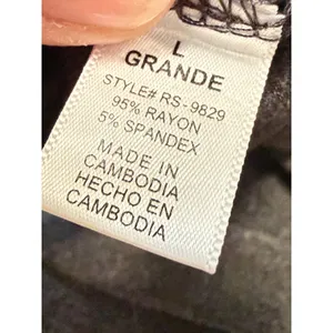 Zenana Outfitters Charcoal Gray Maxi Dress Rayon L Pockets‎ Minimalist thumbnail 6