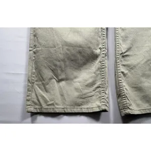 H&M Women khaki Wide‎ Leg High Rise Pants casual vacation lounging 4 NWT thumbnail 3