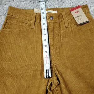 Levi's 94 Baggy Corduroy Brown Straight Leg Loose Pants Y2K 90s Size 26 x 31 thumbnail 11
