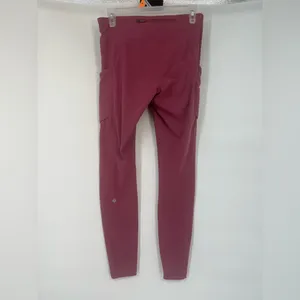 Lululemon  Rose  Leggings size 8 read thumbnail 5