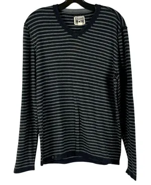 Converse One Star Stripe Long Sleeve Sweater Medium thumbnail 1