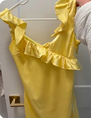 Yellow Homecoming Lucy in the Sky Dress thumbnail 1