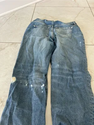 Free People Aged To Perfection Maggie Mid Rise Straight Leg Jeans Size 28 thumbnail 7