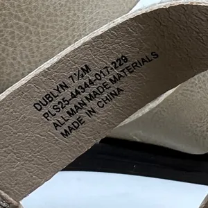 NWT FRYE AND CO Dublyn Sandals‎ Women 7.5 Taupe Gladiator Buckle FO10211 NIB New thumbnail 3