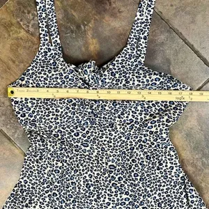 BTFBM Full Length Animal Print Back Cutout Summer Dress XL thumbnail 7