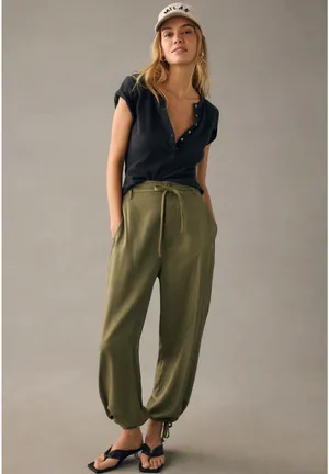 Pilcro Anthropologie Andie Henley T-shirt thumbnail 4