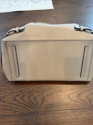 Tory Burch Robinson Tote French Grey Crossbody Bag Shoulder Strap Double Zip thumbnail 6