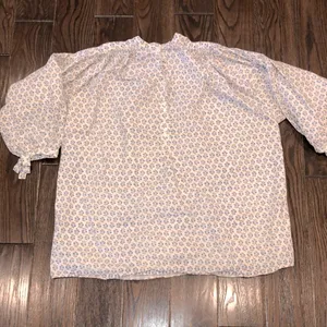 DOEN floral pullover dress size small thumbnail 4