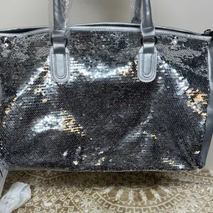 Silver Sequin Women's Bag thumbnail 12