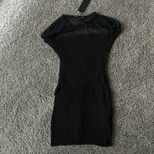 Lioness Black Mesh Mini Dress thumbnail 3