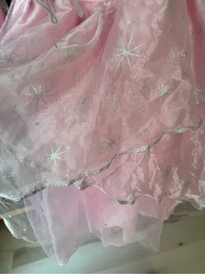 Glinda Costume halloween The Wizard of Oz wicked ariana grande maxi dress gown thumbnail 9