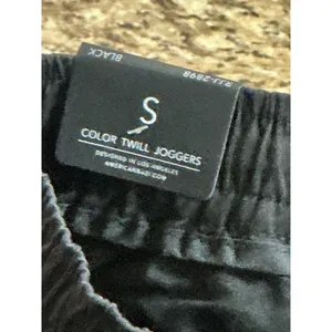 American Bazi Womens S Black Cargo Jogger Pants Adjustable Cuff NWT thumbnail 5