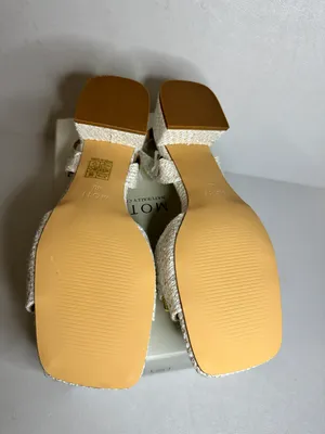 Made of The Future Tweed Chain Slingback Sandals white casual classic stylish fashion work thumbnail 9