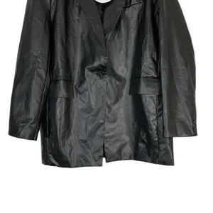 Princess Polly Jocelyn Faux Leather Jacket Size 16 thumbnail 7