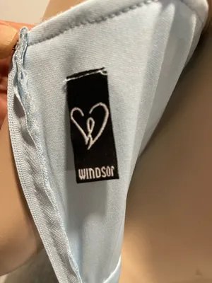 Windsor Gorgeous Sparkle Sequin Light Blue Form Fitting Prom Dress Size Small S thumbnail 4