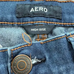 Aeropostale AERO High Rise Skinny Jeans Womens 10 Blue Stretch Denim Slim Fit thumbnail 6
