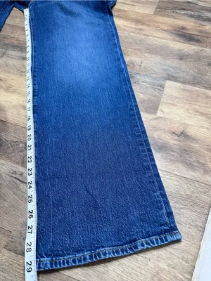 J. Crew Wide-Leg High-Rise Jeans in Deep Blue Wash thumbnail 3