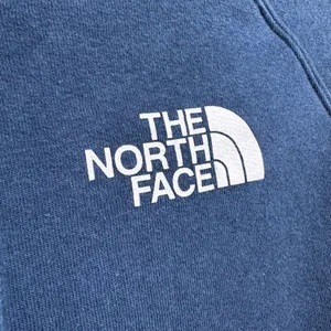 The North Face Women's Blue Graphic Injection Hoodie Sweater Medium thumbnail 3