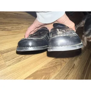 Franco Sarto 9.5 M‎ Slip-On Black Shoes Closed Toe Classic Pumps Women's thumbnail 5