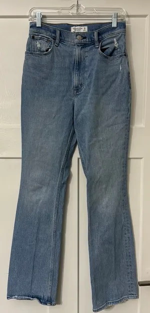 Abercrombie High Rise Flare Jeans thumbnail 1
