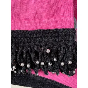 Jack B Quick 90s Pink Perfume Knit Cardigan size Medium thumbnail 5
