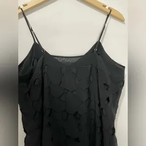 Equipment black v-neck slip dress Small thumbnail 4