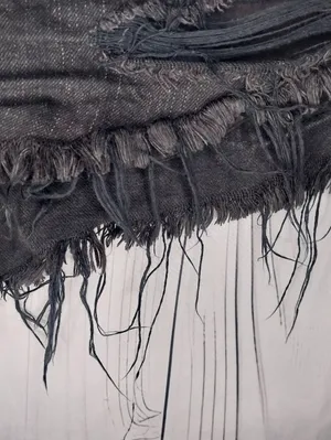 Abercrombie & Fitch Distressed Frayed Hem Cutoff Grunge 90's Punk Denim Shorts thumbnail 5