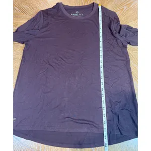 Free Fly Womens Bamboo Long Sleeve Top Brown Thumbhole Shirt Large thumbnail 9