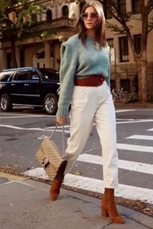 ZARA Sage/Mint Green Sweater thumbnail 7