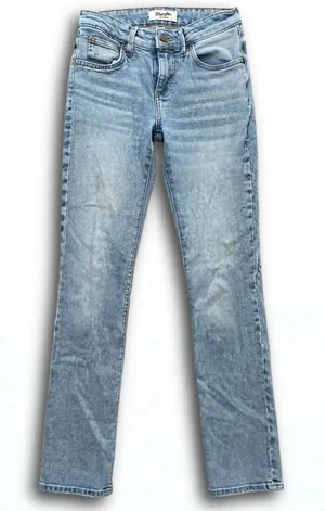 Wrangler Retro Womens Slim Bootcut Jeans Light Wash Denim 25x34 112346616 thumbnail 1