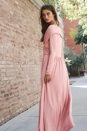 NWT Arabesque Maxi Dress in Pink. Size Small thumbnail 3
