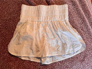 Free People Movement White Way The Home Shorts thumbnail 2