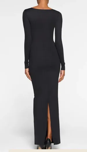 SKIMS Body LONG SLEEVE LONG SLIP DRESS thumbnail 2