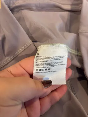 Grey Lululemon Leggings with Pockets  thumbnail 4