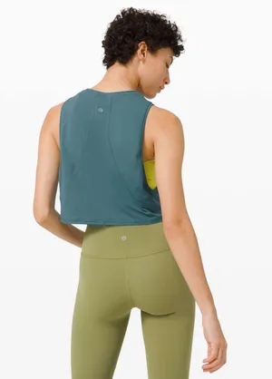 Muscle Love Crop Top Tank thumbnail 2