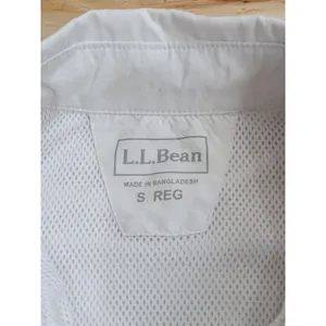 L.L.Bean Women's White Sleeveless Hiking Outdoor Shirt Top S Small Vented Excell thumbnail 7