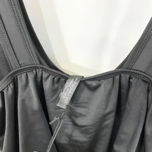 Two 2 Fly Large Romper Studded Black Sleeveless Pockets Goth Edgy Mini Biker 529 thumbnail 9