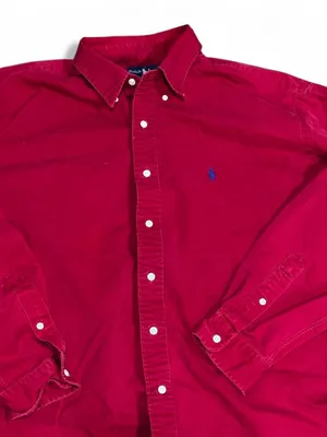Ralph Lauren Blake Button Down Shirt ✦ Open To All Offers ✦ Bundle Measurements: Please Add Used Good Condition. Light Signs Of Wear. No Major Flaws Noted. Mens Ralph Lauren Blake Red Long Sleeve Button Down Shirt Size XL Classic Relaxed Fit. Premium Cotton Construction With Embroidered Blue Pony Logo. Perfect For Casual Wear, Business Casual, Office, Preppy, Country Club, Golf, College, And Everyday Styling. Timeless Essential Wardrobe Piece. ——— #RalphLauren #PoloRalphLauren #Preppy #ButtonDown #BusinessCasual #MensFashion thumbnail 2