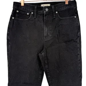 Madewell Womens Perfect Vintage Flare Jeans Black Wash Denim High Rise Size 29 thumbnail 7
