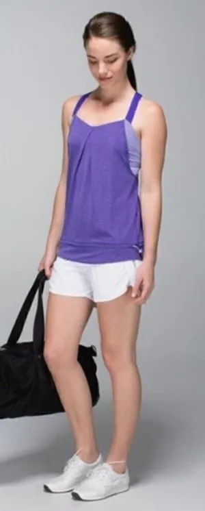 Lululemon Rest Less Tank Heathered Bruised Berry‎ 4 thumbnail 1
