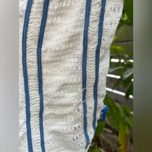FREE PEOPLE Seaside Walkup Cover Up Top Vest Crochet Flowers Hippie Beach Resort thumbnail 7