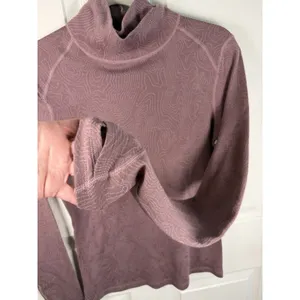 Terramar Woolskins Merino Wool Base Layer Top Small Purple UPF 50 Outdoor Hiking thumbnail 4