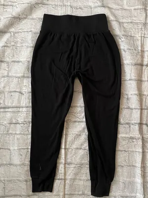 women S high waist pull on jogger pants w/drawstring & front pockets thumbnail 8