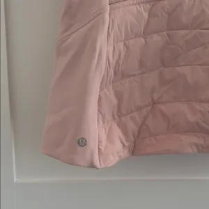 lululemon athletica Pale Pink Quilted Hooded Vest thumbnail 2