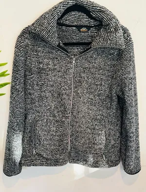 Pacific Trail Black and White Fleece Jacket thumbnail 1