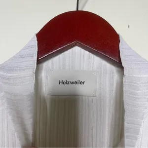 HOLZWEILER Taiger Knit Tee in off white ecru sz M thumbnail 4